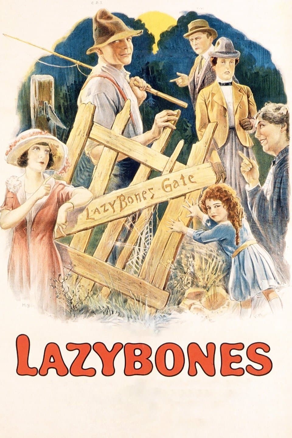 Poster Lazybones