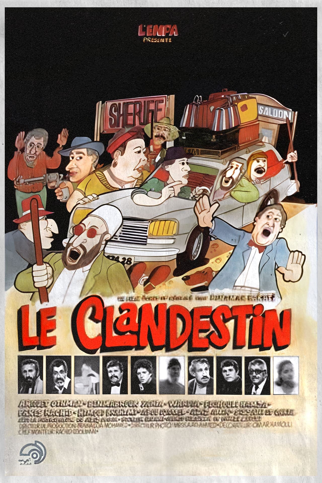 Poster Le Clandestin