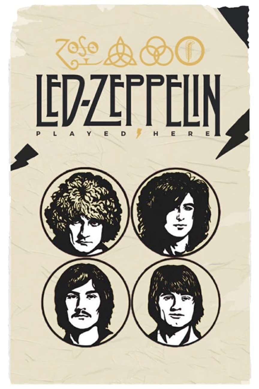 Poster Led Zeppelin Played Here