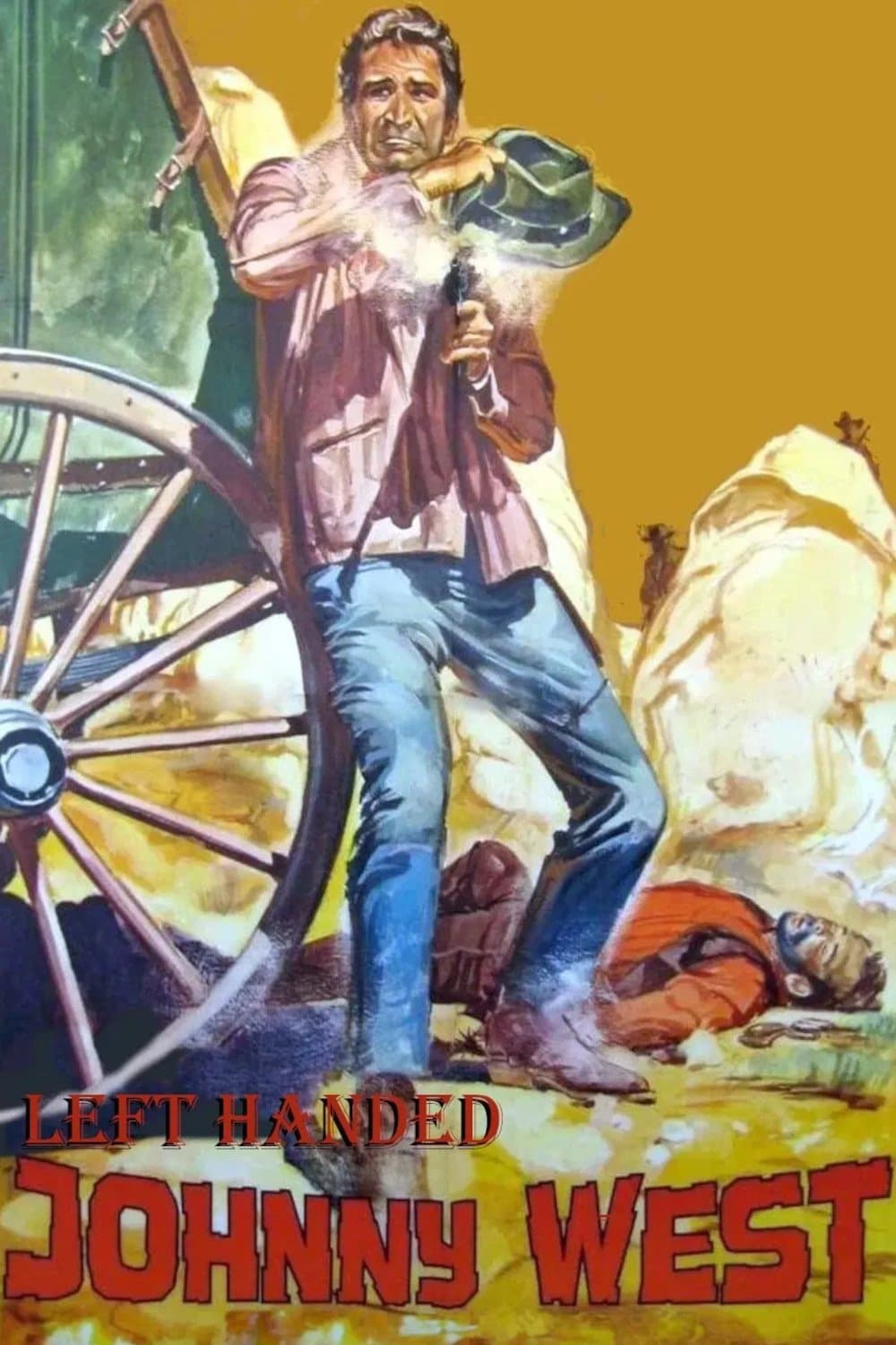 Poster Left Handed Johnny West