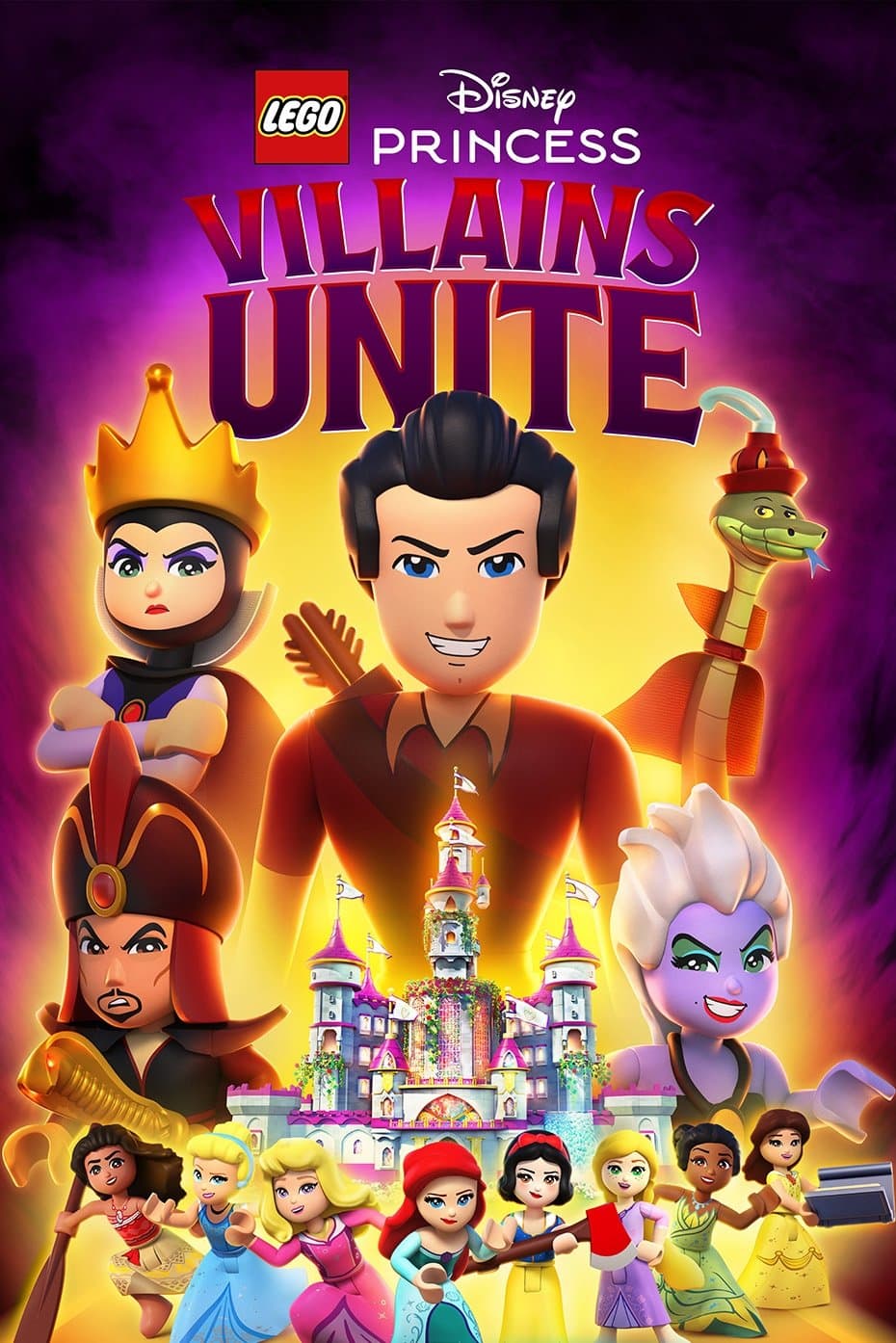 Poster Lego Disney Princess: Villains Unite