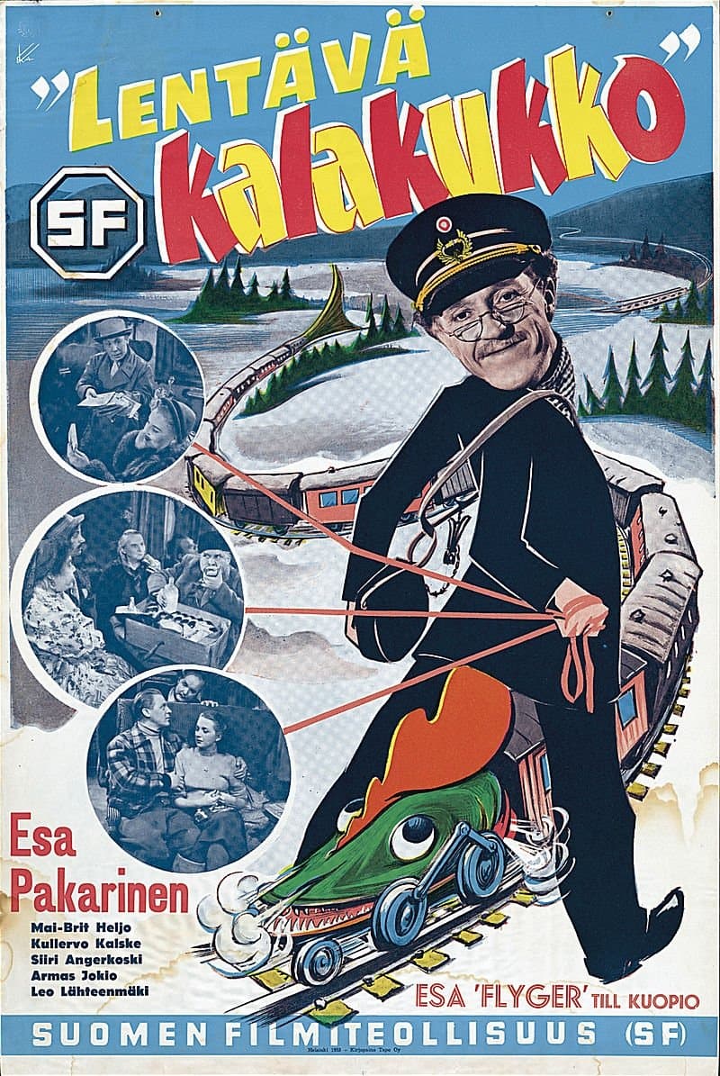 Poster Lentävä kalakukko