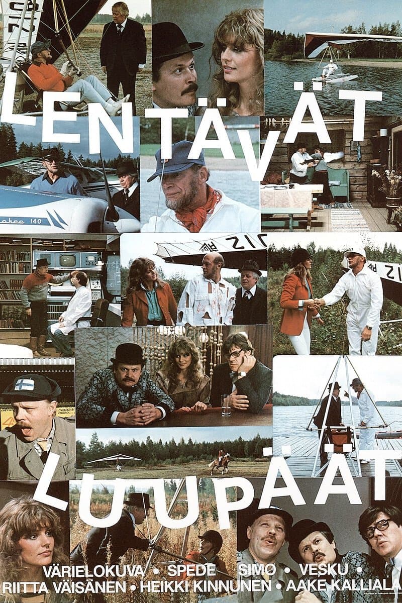 Poster Lentävät luupäät