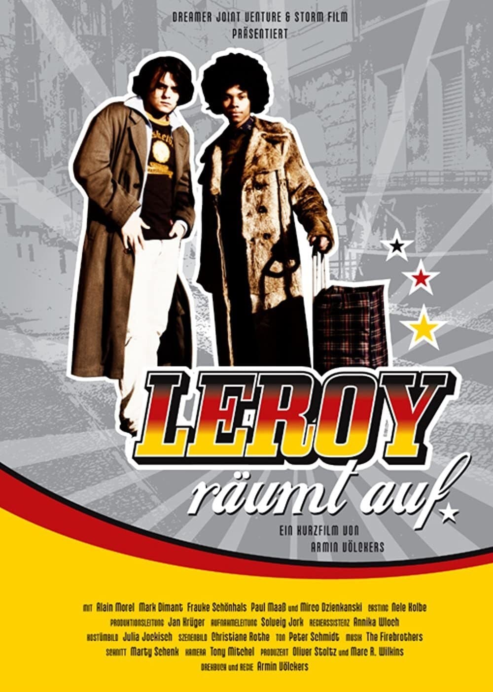 Poster Leroy räumt auf
