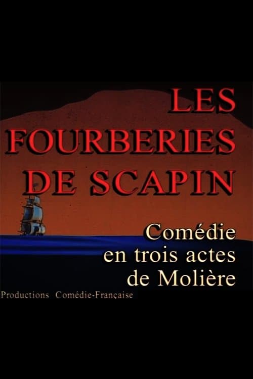 Poster Les Fourberies de Scapin