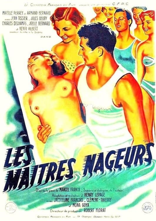 Poster Les Maîtres-nageurs