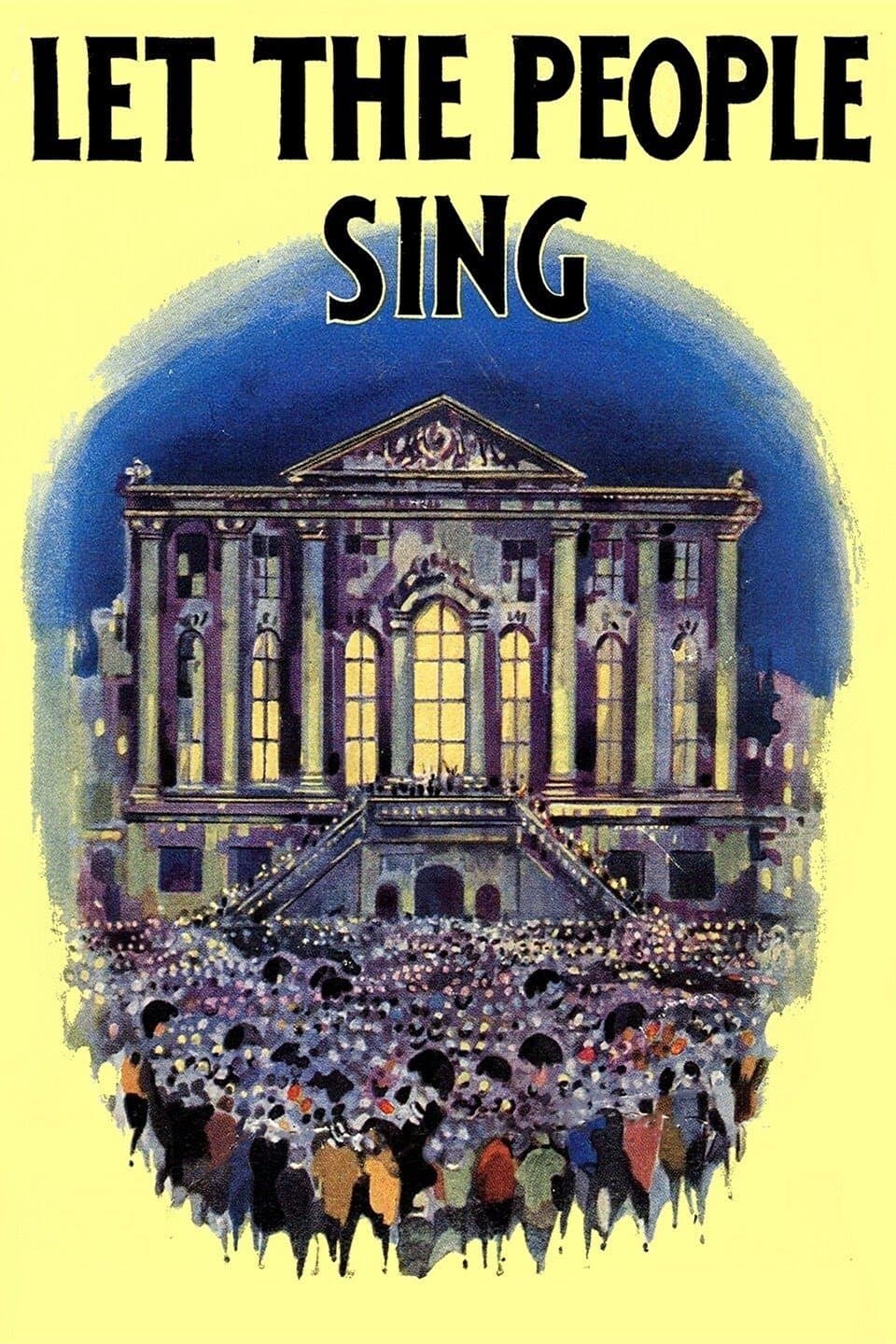 Poster Let the People Sing