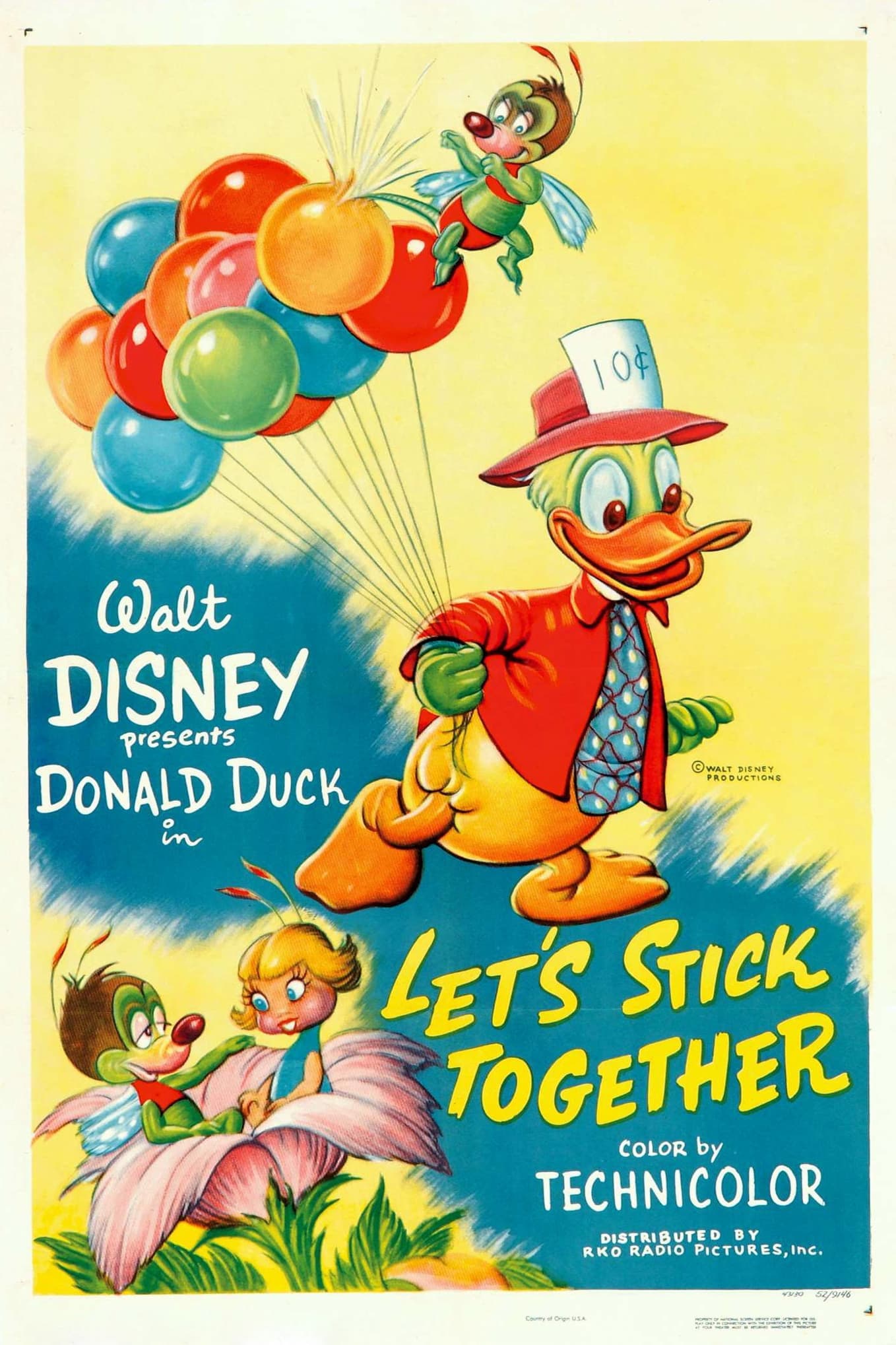 Poster Let's Stick Together