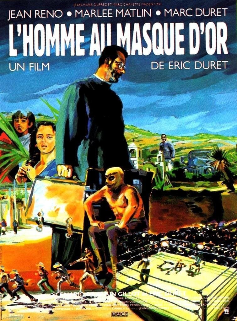 Poster L'homme au masque d'or