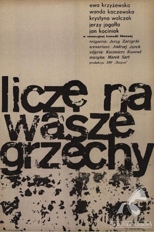 Poster Liczę na wasze grzechy