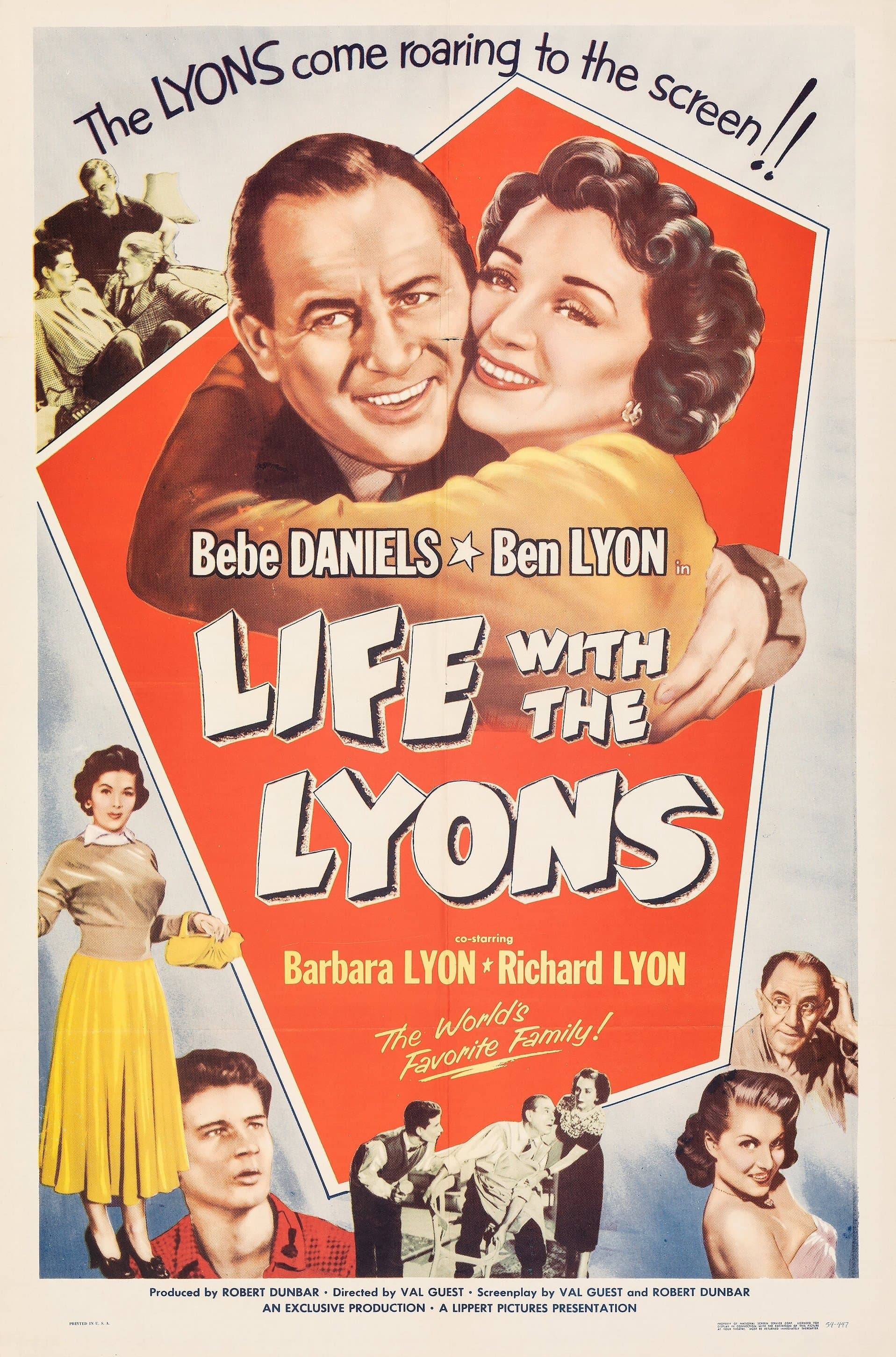 Poster Life with the Lyons