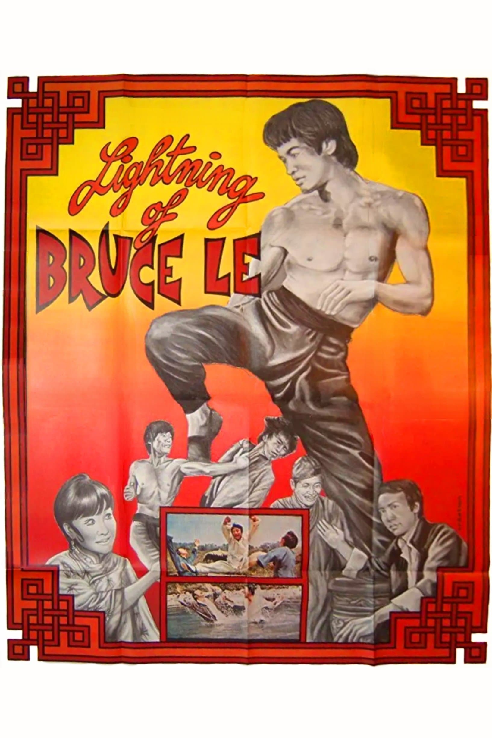 Poster Lightning of Bruce Lee