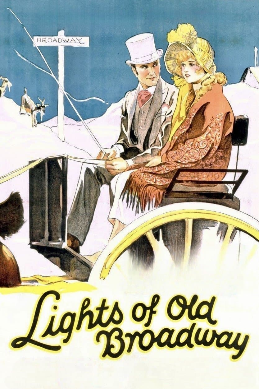 Poster Lights of Old Broadway