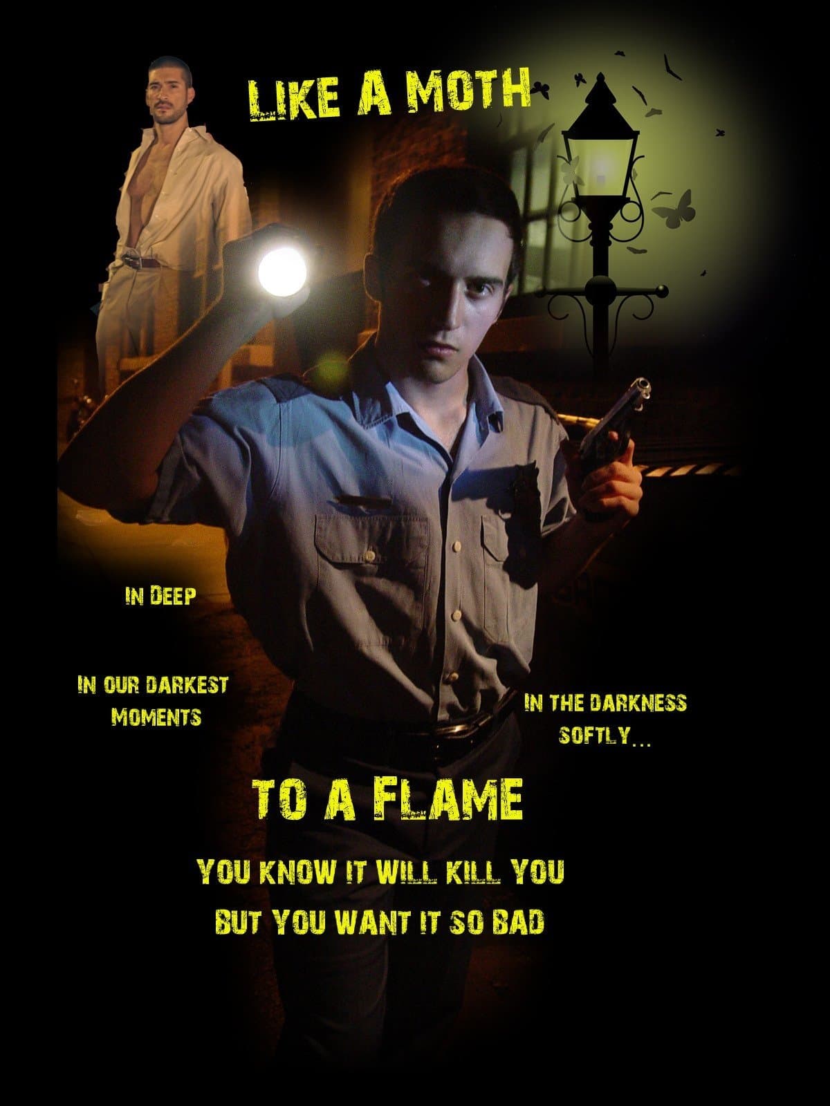 Poster Like a Moth to a Flame