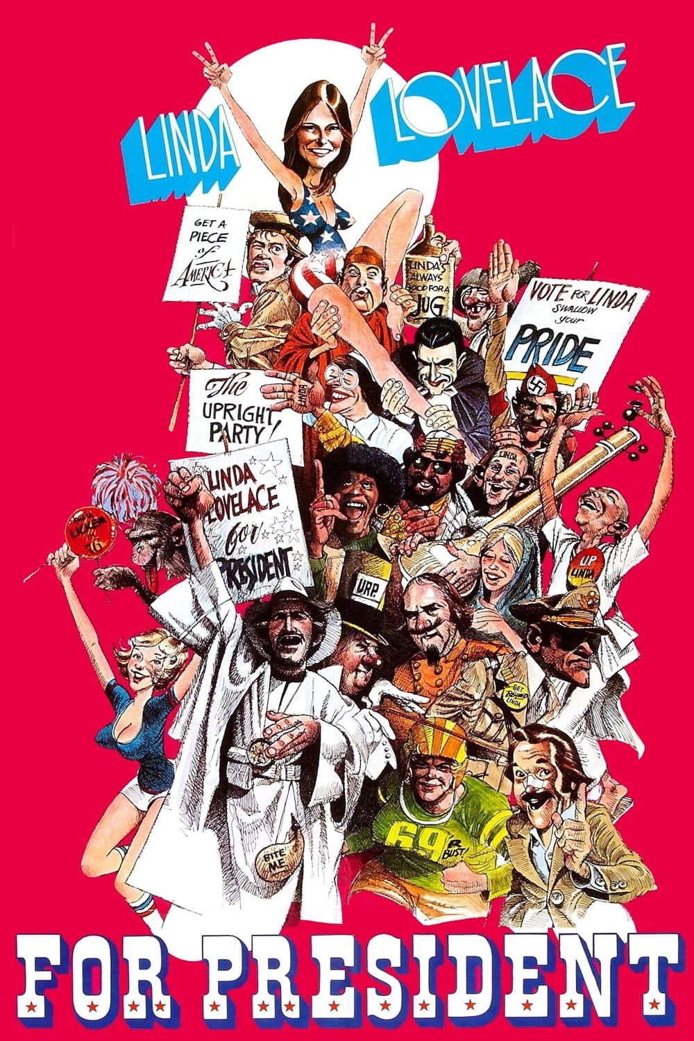 Poster Linda Lovelace for President