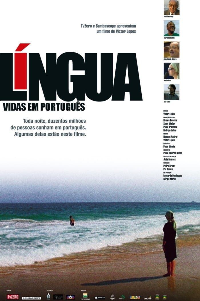 Poster Língua - Vidas em Português
