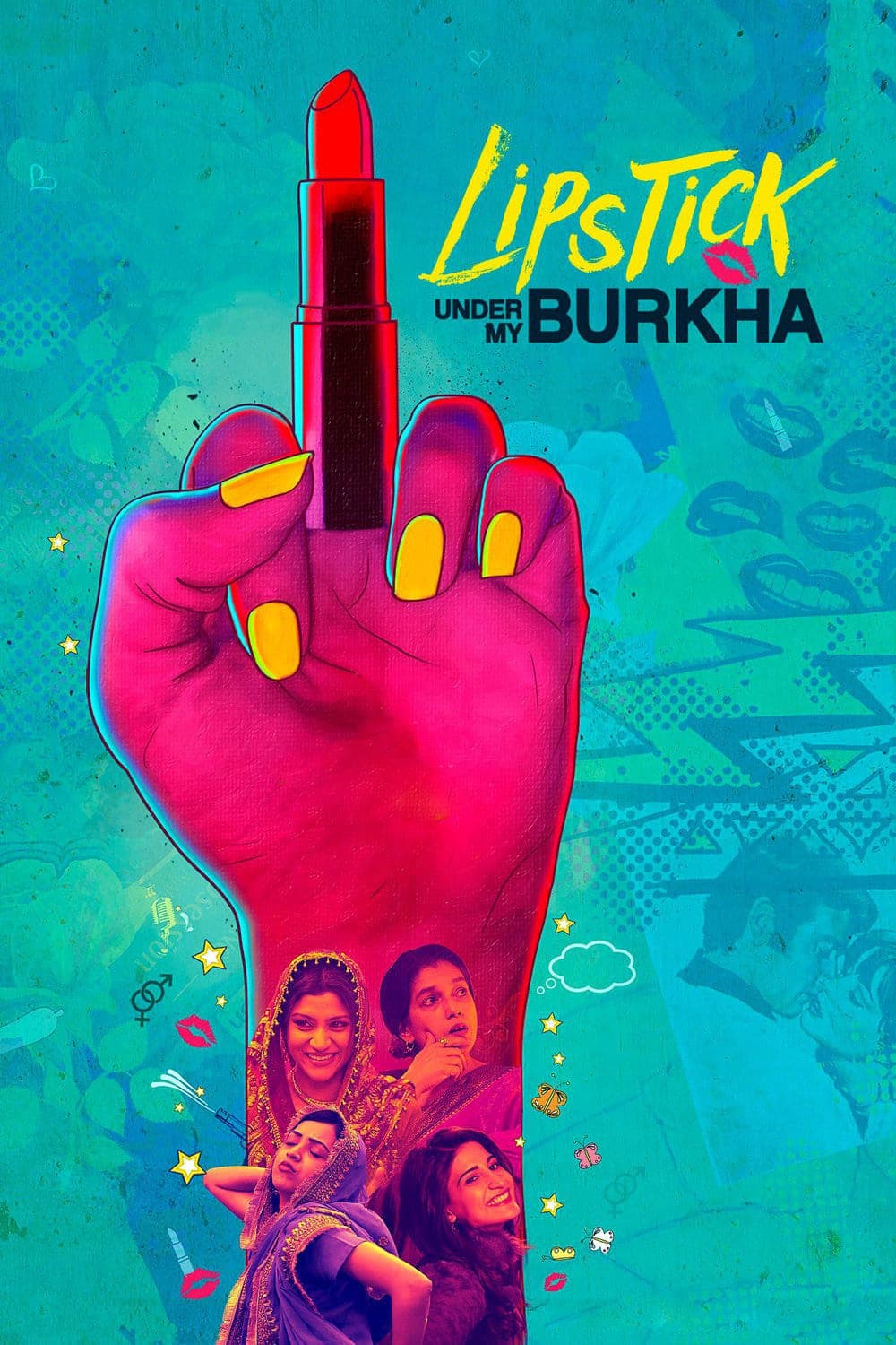 Poster Lipstick Under My Burkha