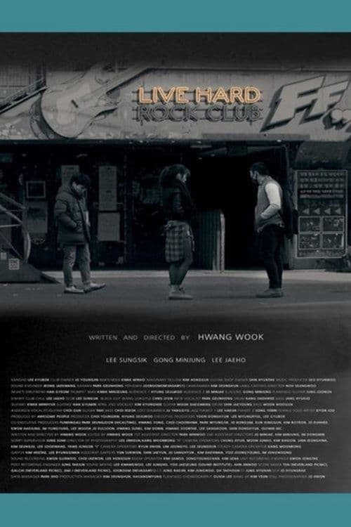Poster Live Hard
