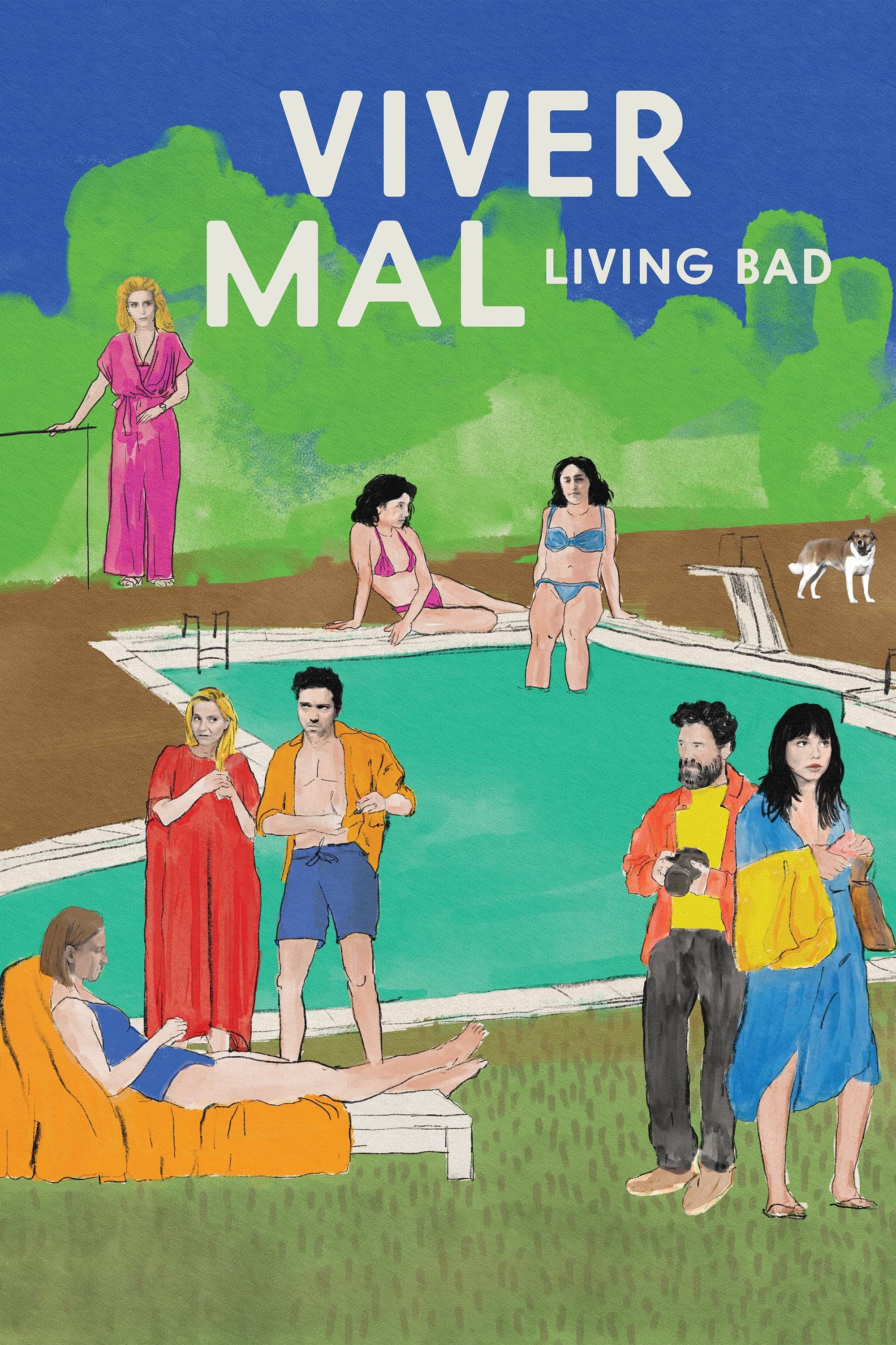 Poster Living Bad