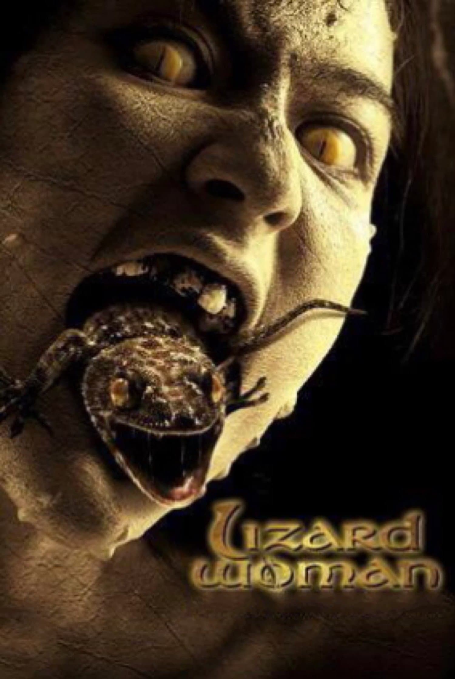 Poster Lizard Woman