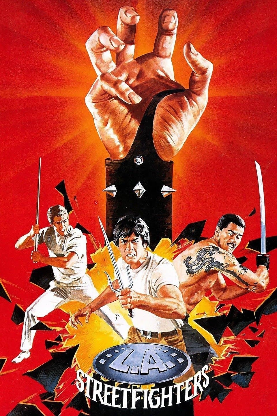 Poster Los Angeles Streetfighter