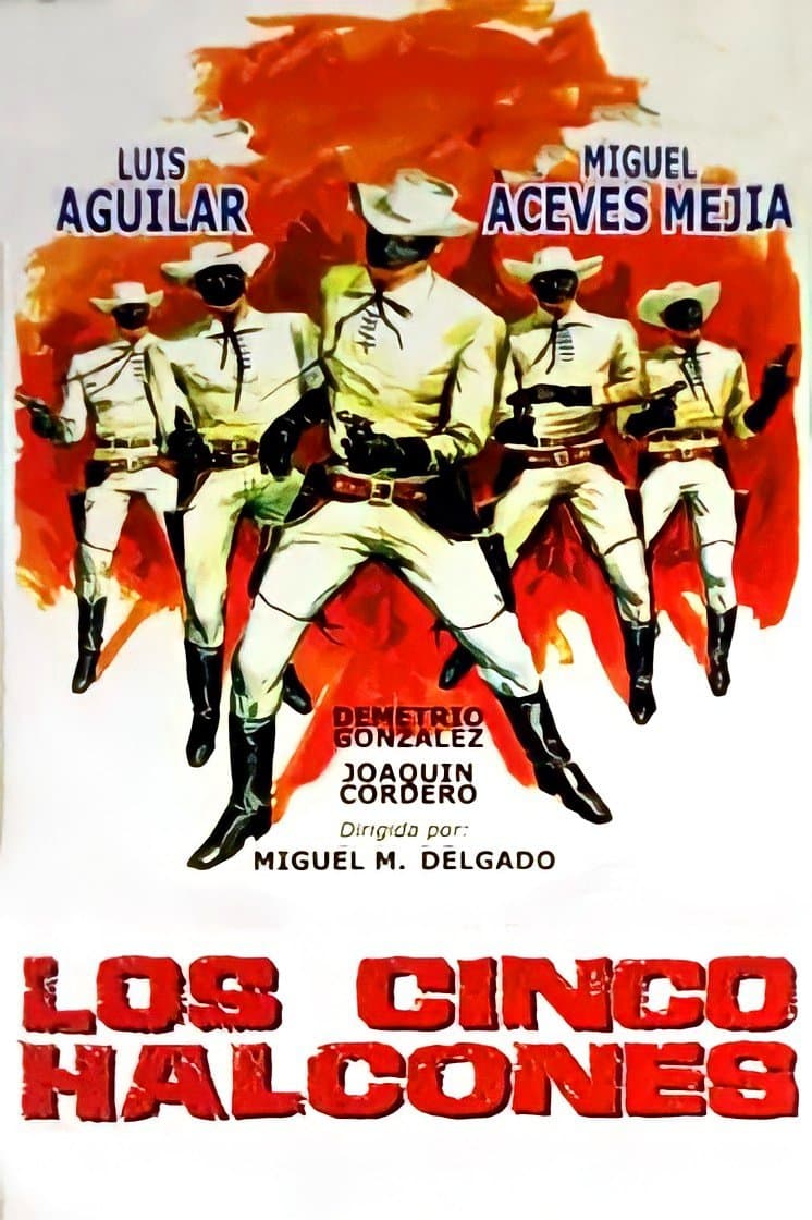 Poster Los cinco halcones