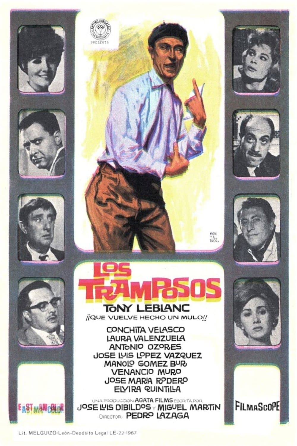 Poster Los tramposos