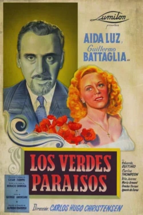 Poster Los verdes paraísos