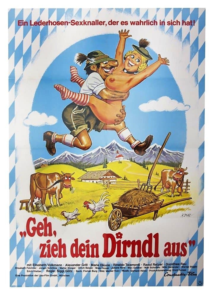 Poster Love Bavarian Style
