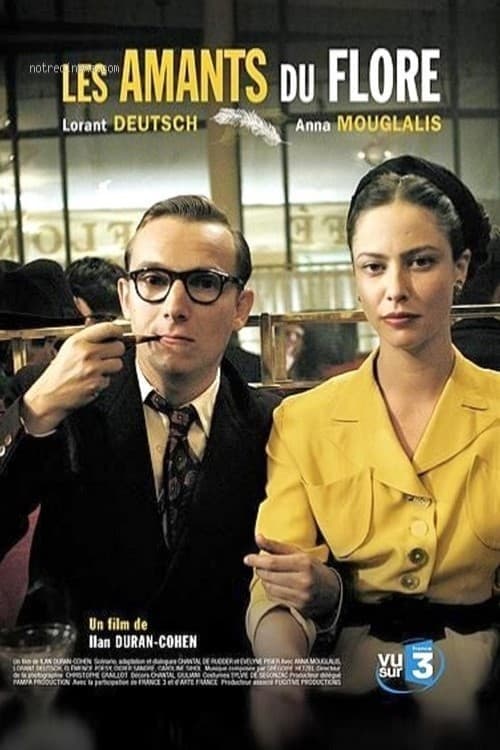 Poster Lovers of the Café Flore