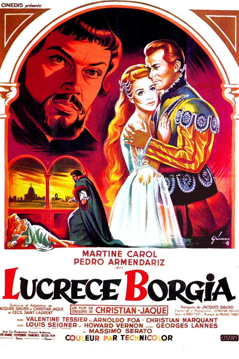 Poster Lucrèce Borgia
