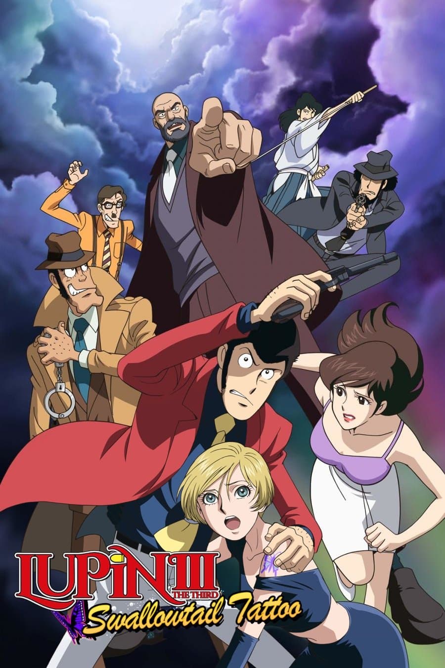 Poster Lupin the Third: Swallowtail Tattoo