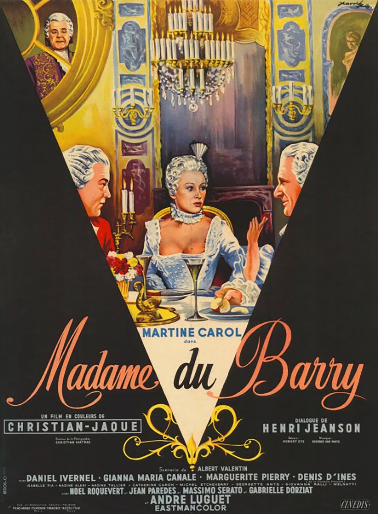 Poster Madame du Barry