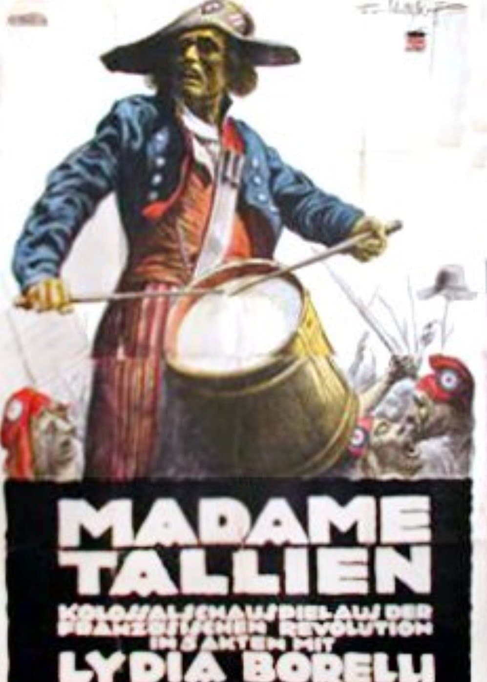 Poster Madame Guillotine