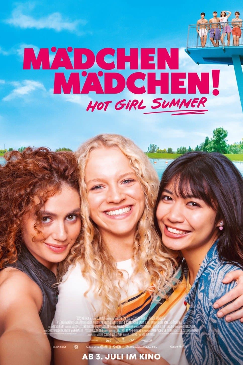 Poster Mädchen Mädchen!