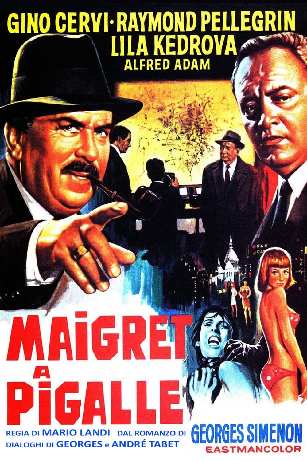 Poster Maigret at the Pigalle