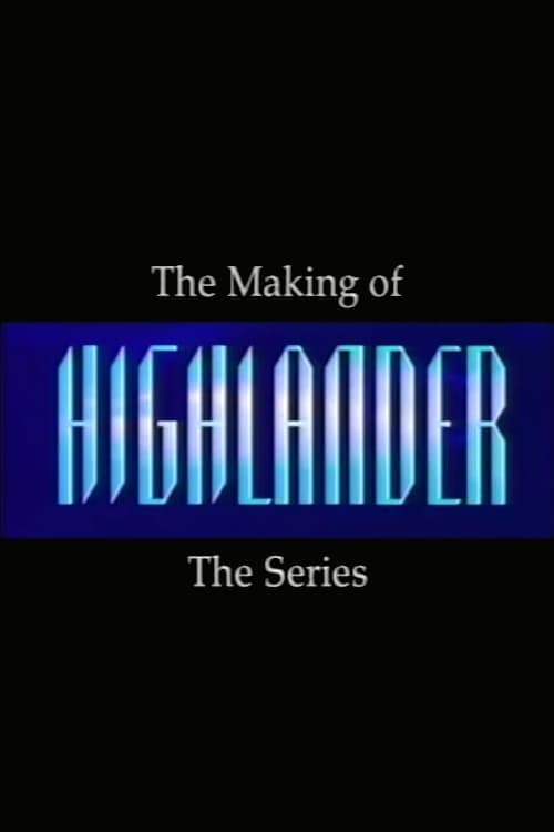 Poster Making of Highlander: The Series