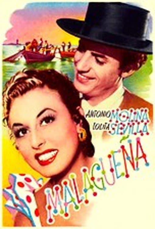 Poster Malagueña