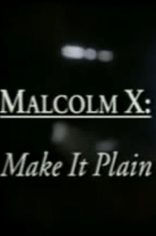 Poster Malcolm X: Make It Plain