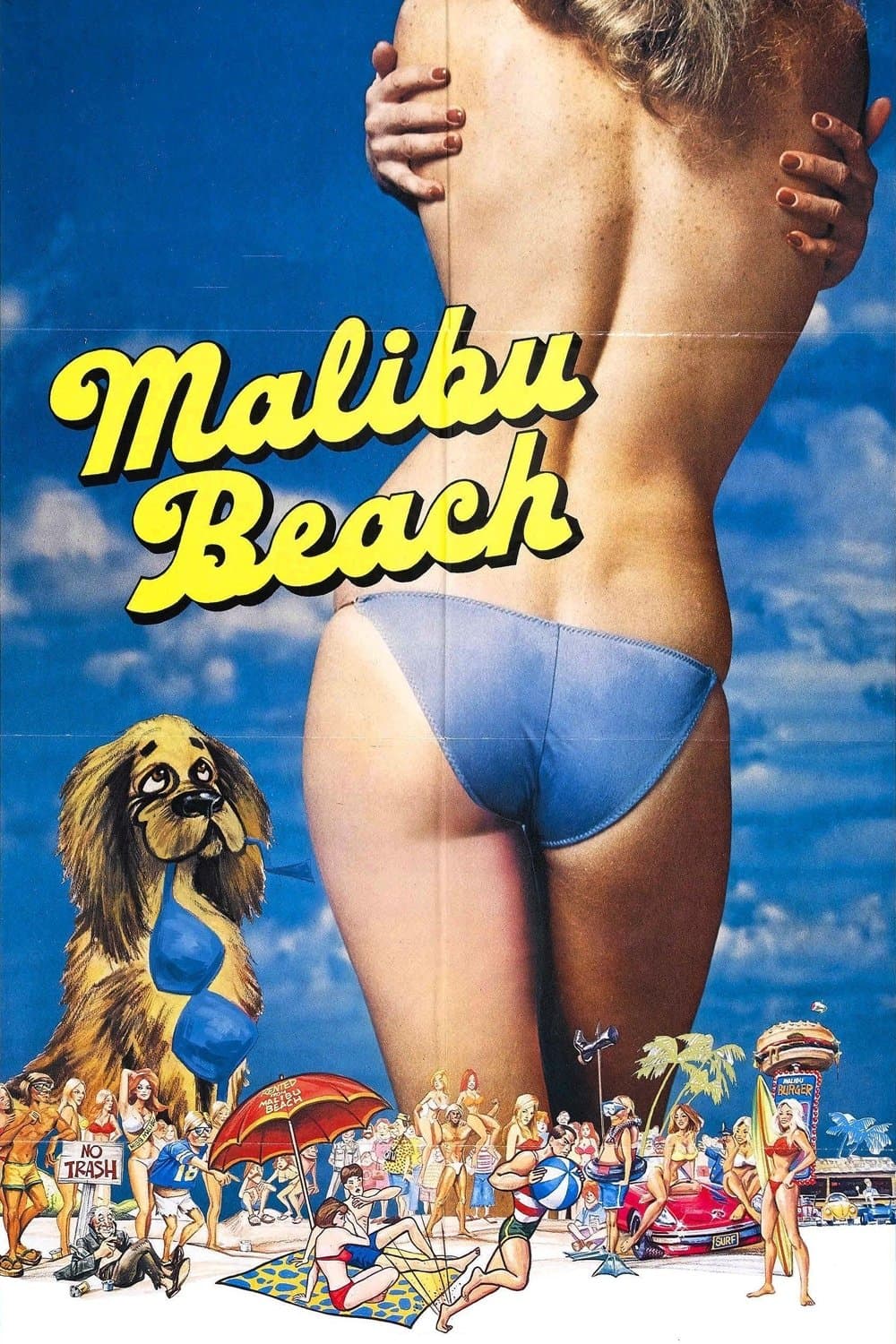 Poster Malibu Beach