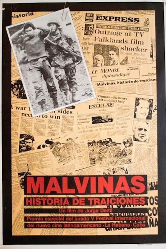 Poster Malvinas: Stories of Betrayals