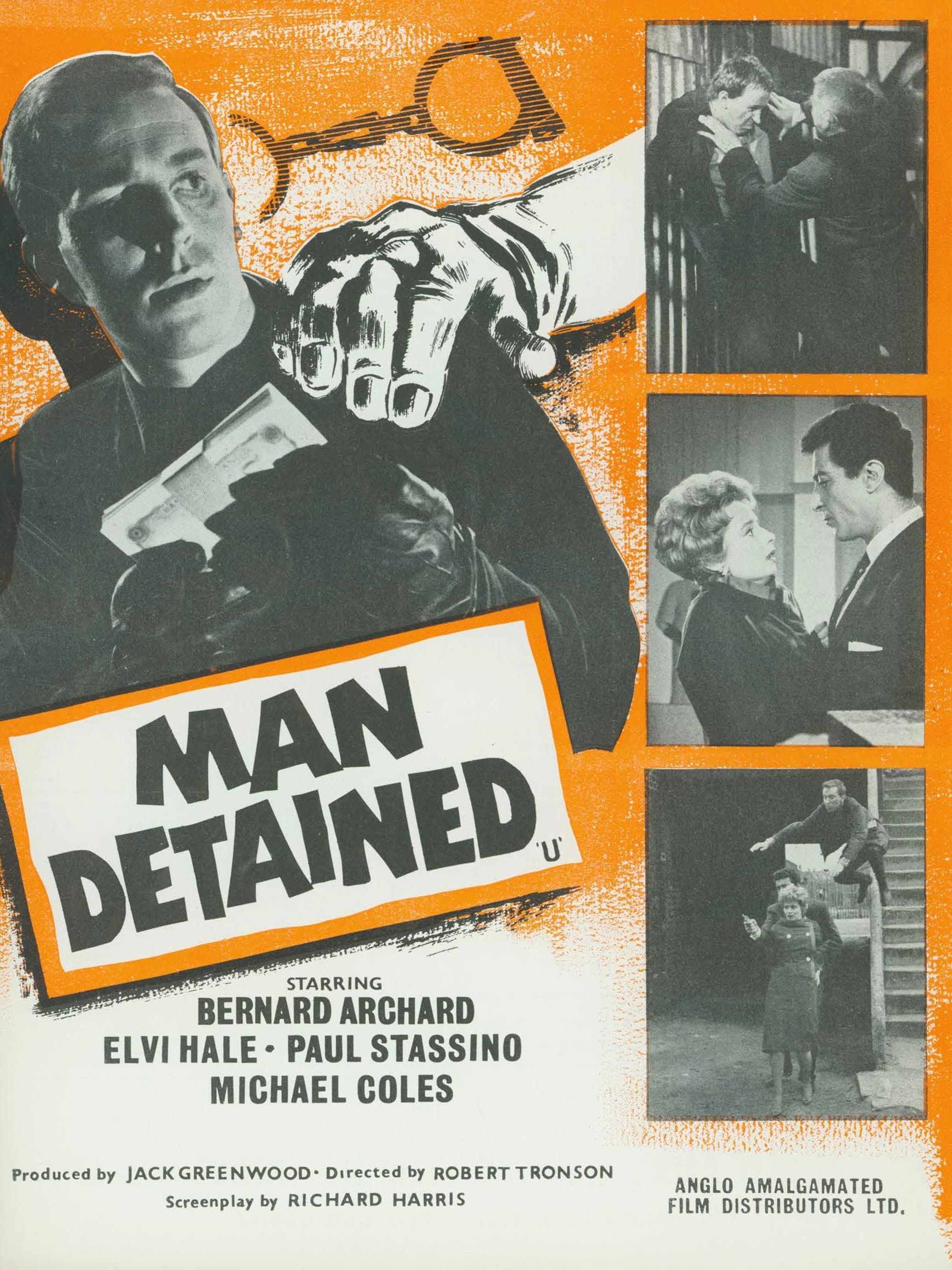 Poster Man Detained