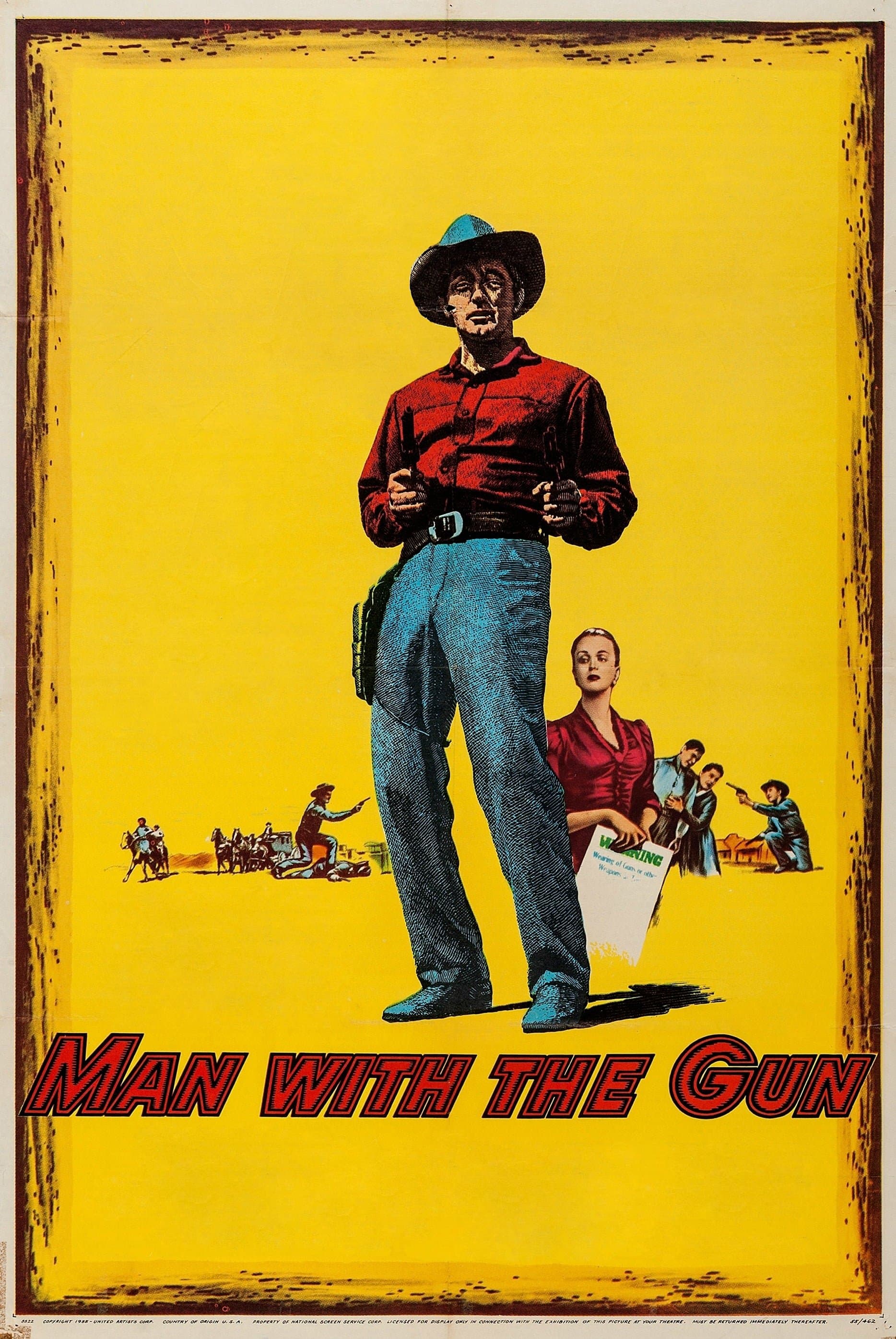Poster Man with the Gun