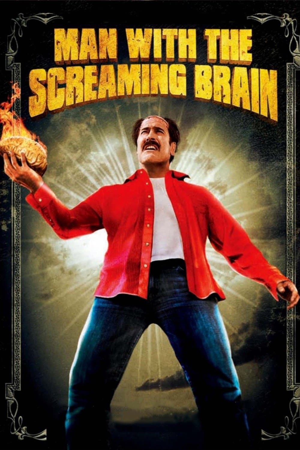 Poster Man with the Screaming Brain