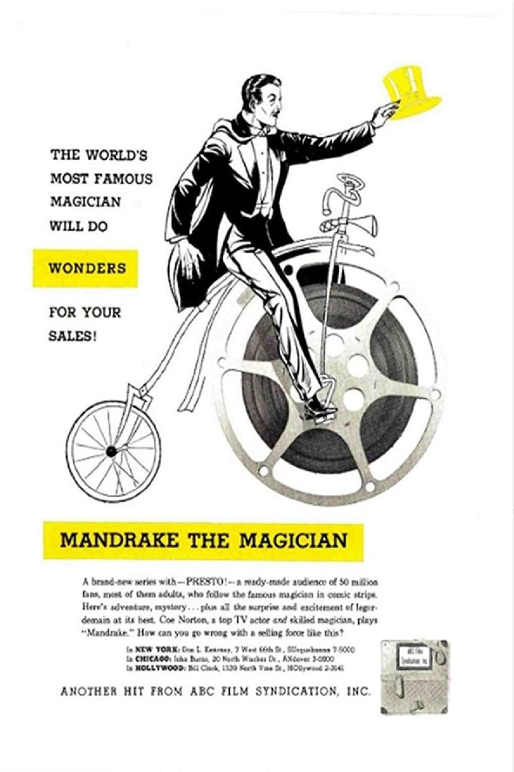 Poster Mandrake the Magician