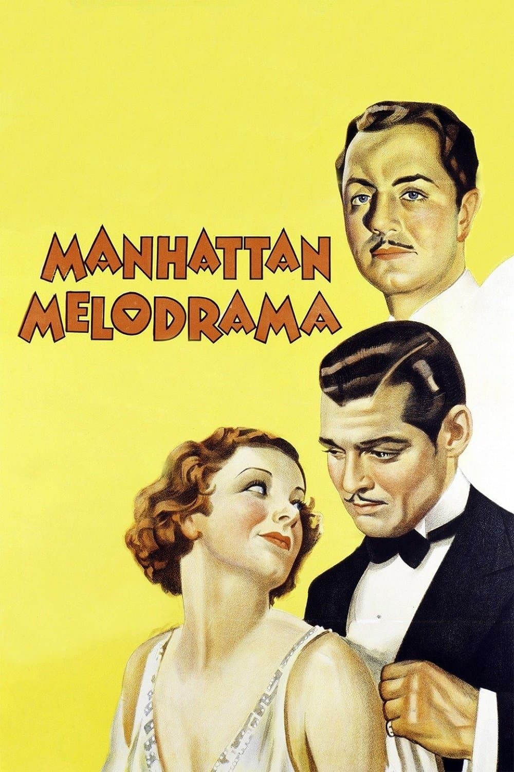 Poster Manhattan Melodrama