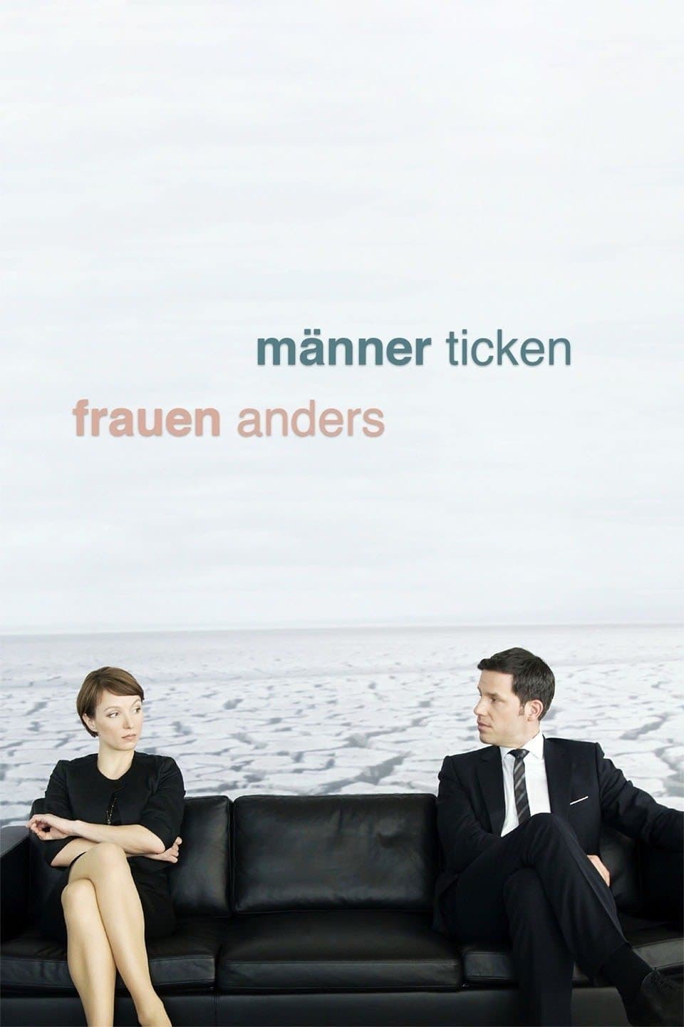 Poster Männer ticken, Frauen anders