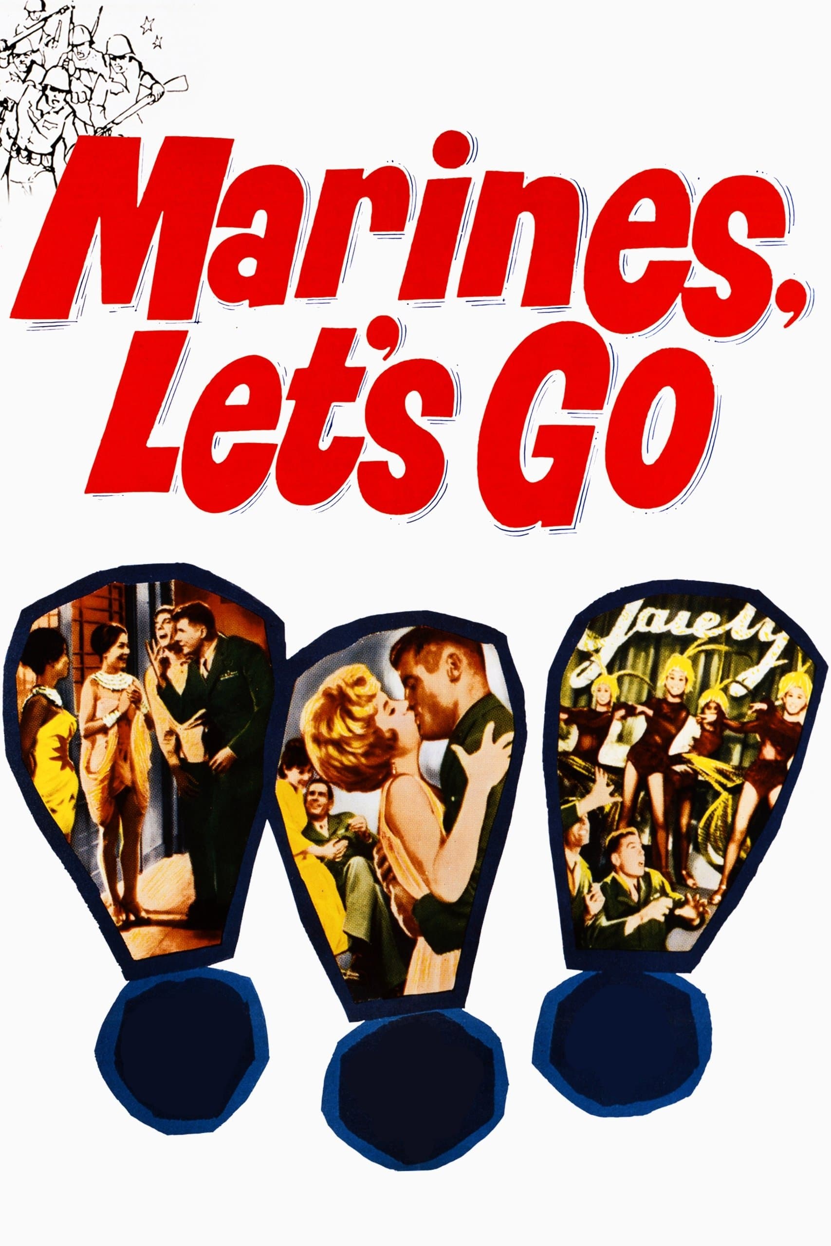 Poster Marines, Let's Go