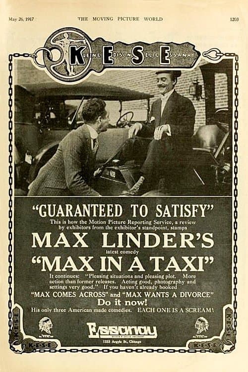 Poster Max in a Taxi