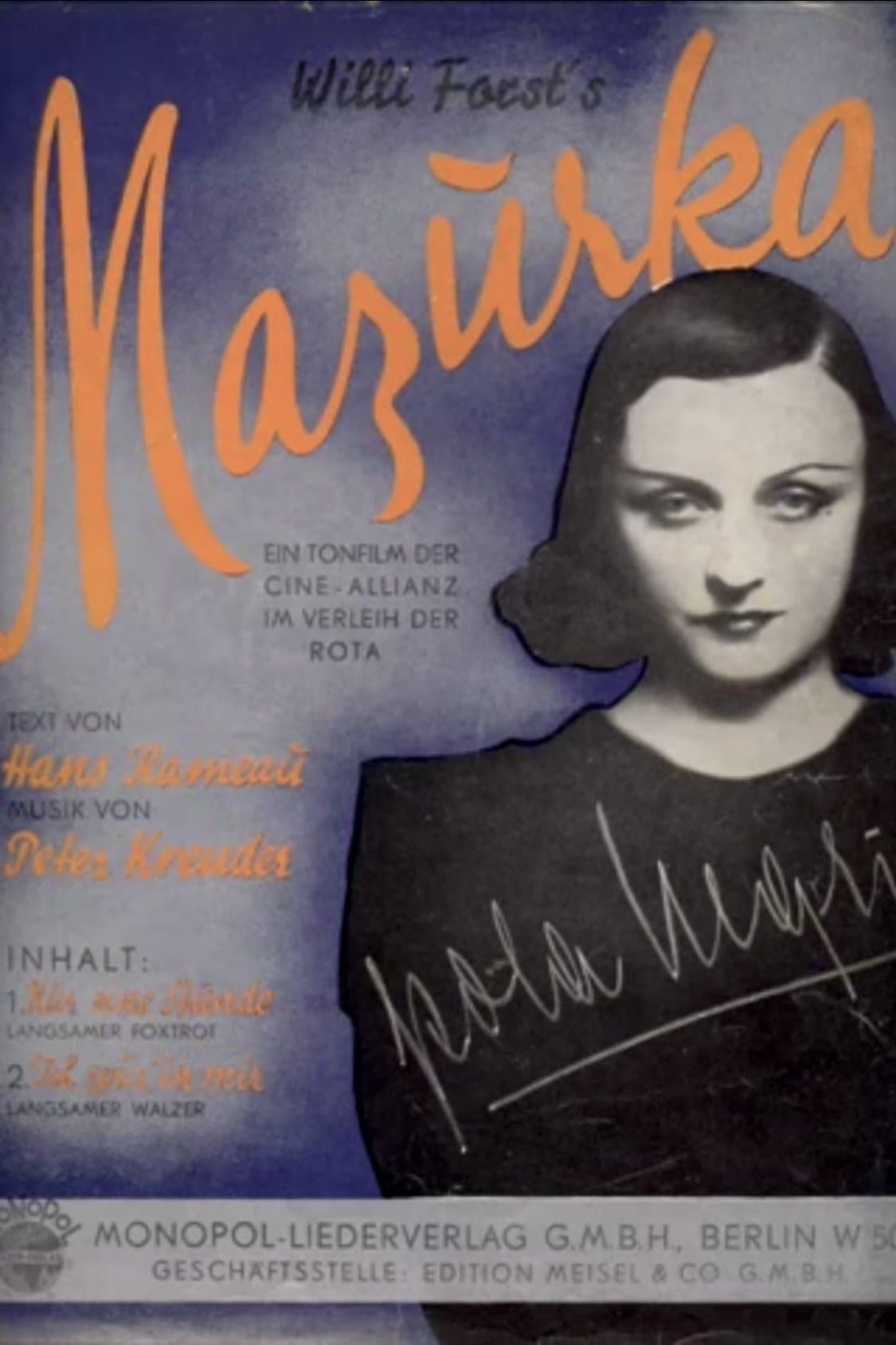 Poster Mazurka